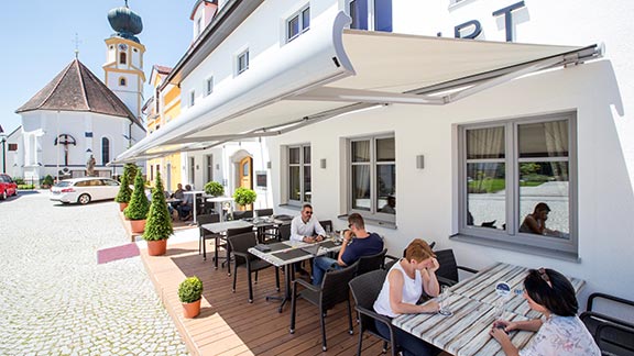 Großflächenbeschattung