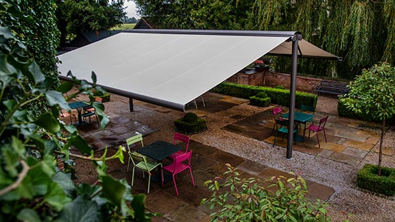 Großflächenbeschattung