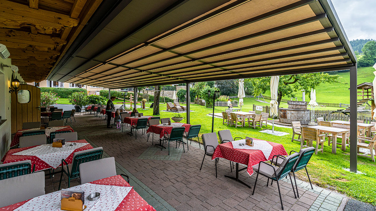 Großflächenbeschattung