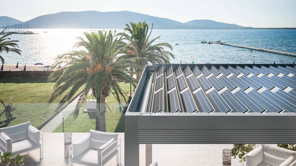 Gibus bioklimatische Pergola - Energy